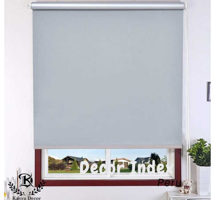 Ventajas de las Cortinas Roller Blackout Gris