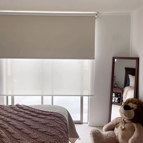 Tipos de cortinas roller screen y blackout