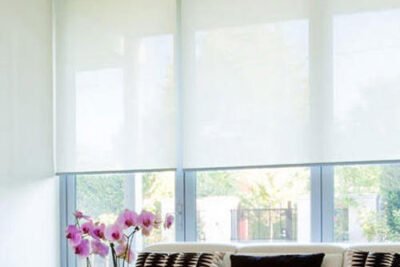 Se llaman cortinas roller o persianas enrollables